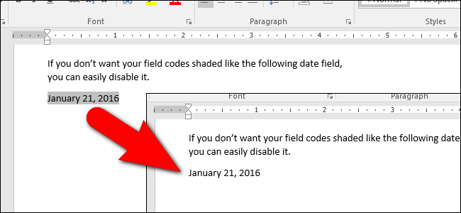 using fields in word for mac 2016